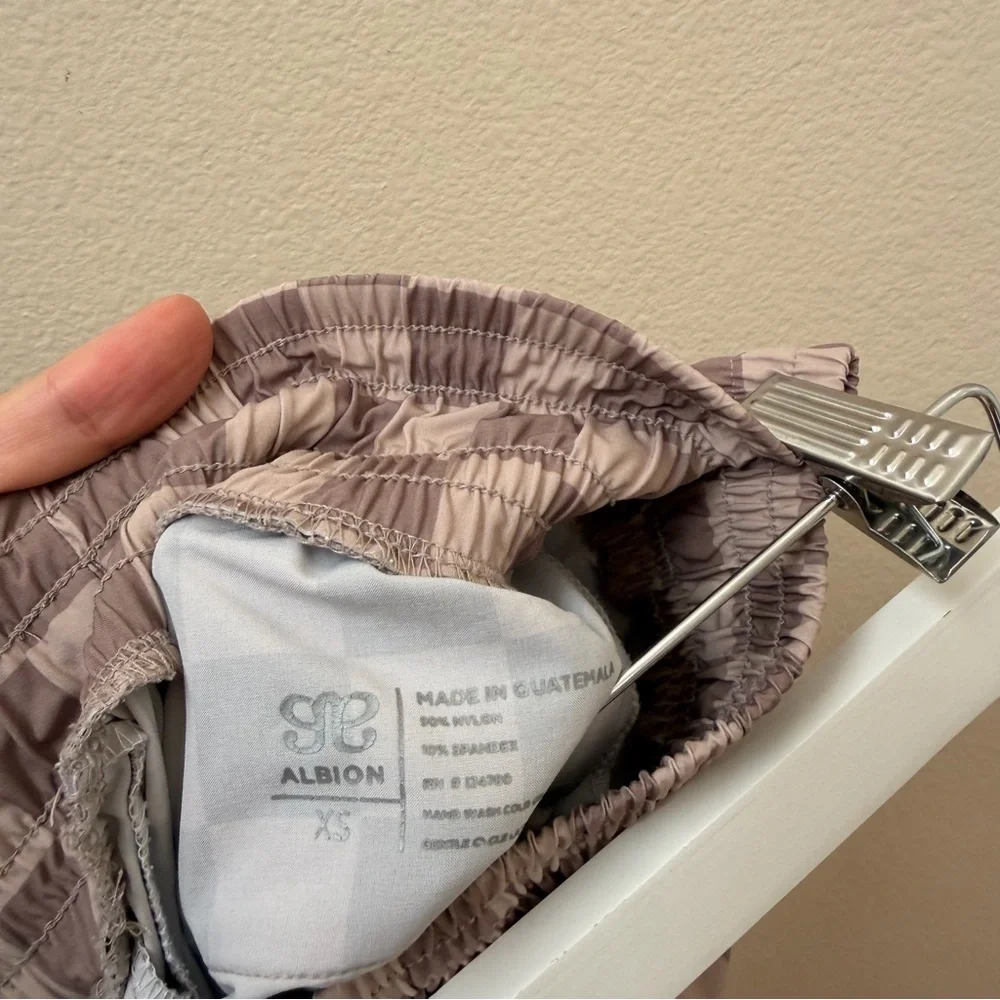 Albion Audrey Checkered Trousers Brown XS - Picture 2 of 3